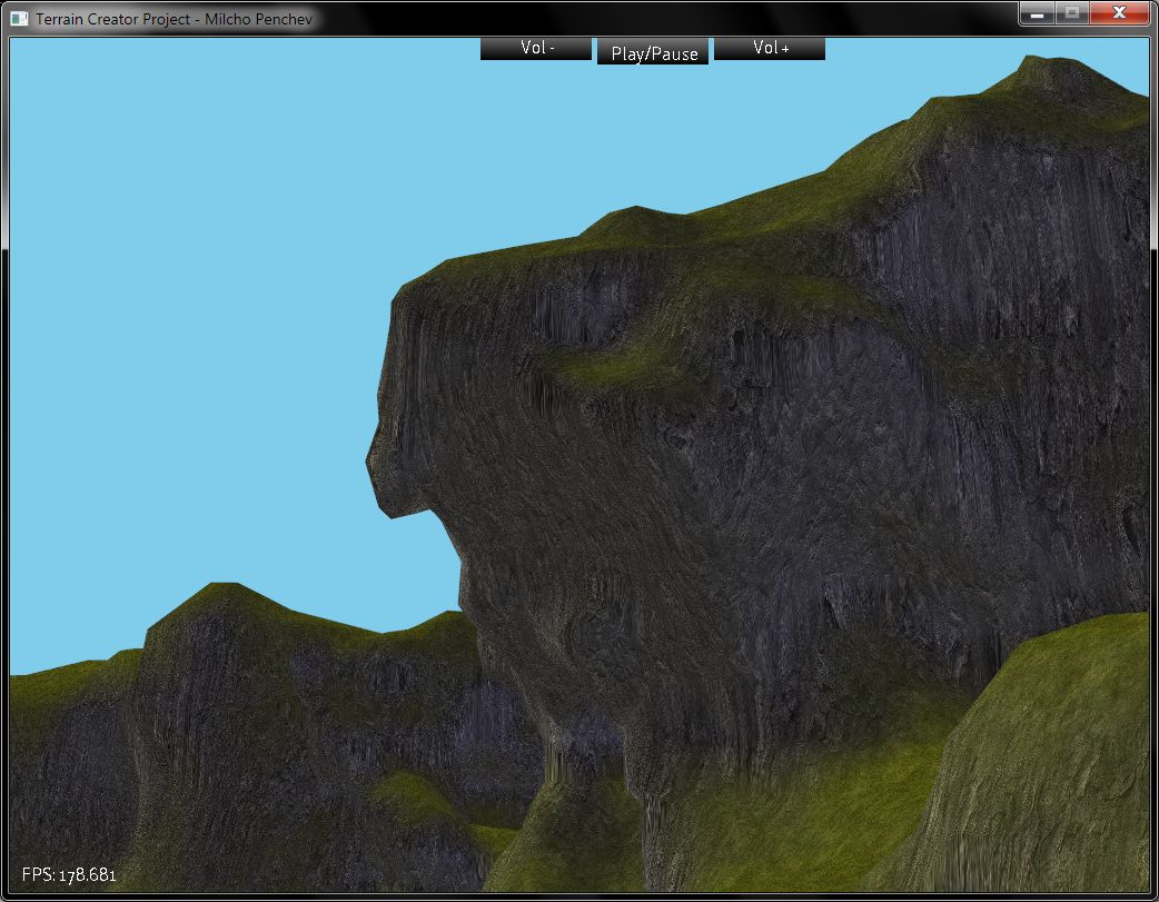 Procedural Terrain + Texturing (with screenshots)